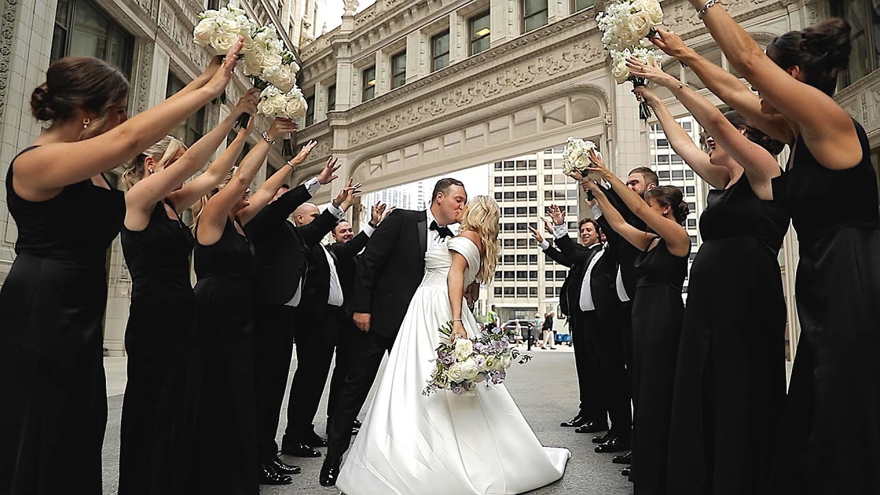 Zach + Kelly's downtown Chicago wedding at The Ritz Carlton || Illinois Wedding Videography