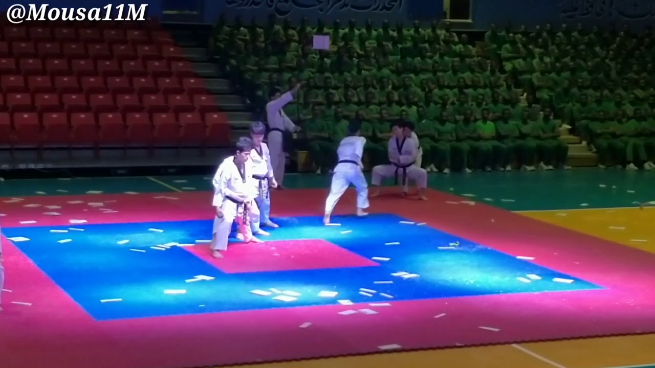 عرض فريق (التايكوندو القتالي) Taekwondo (كوكيوون) KUKKIWON من كوريا في المملكة بالرياض