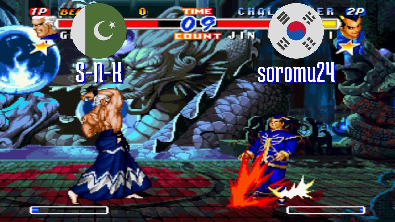 FT5 @rbff2h: S-N-K (PK) vs soromu24 (KR) [Real Bout Fatal Fury 2 rbff2 Fightcade] Dec 25
