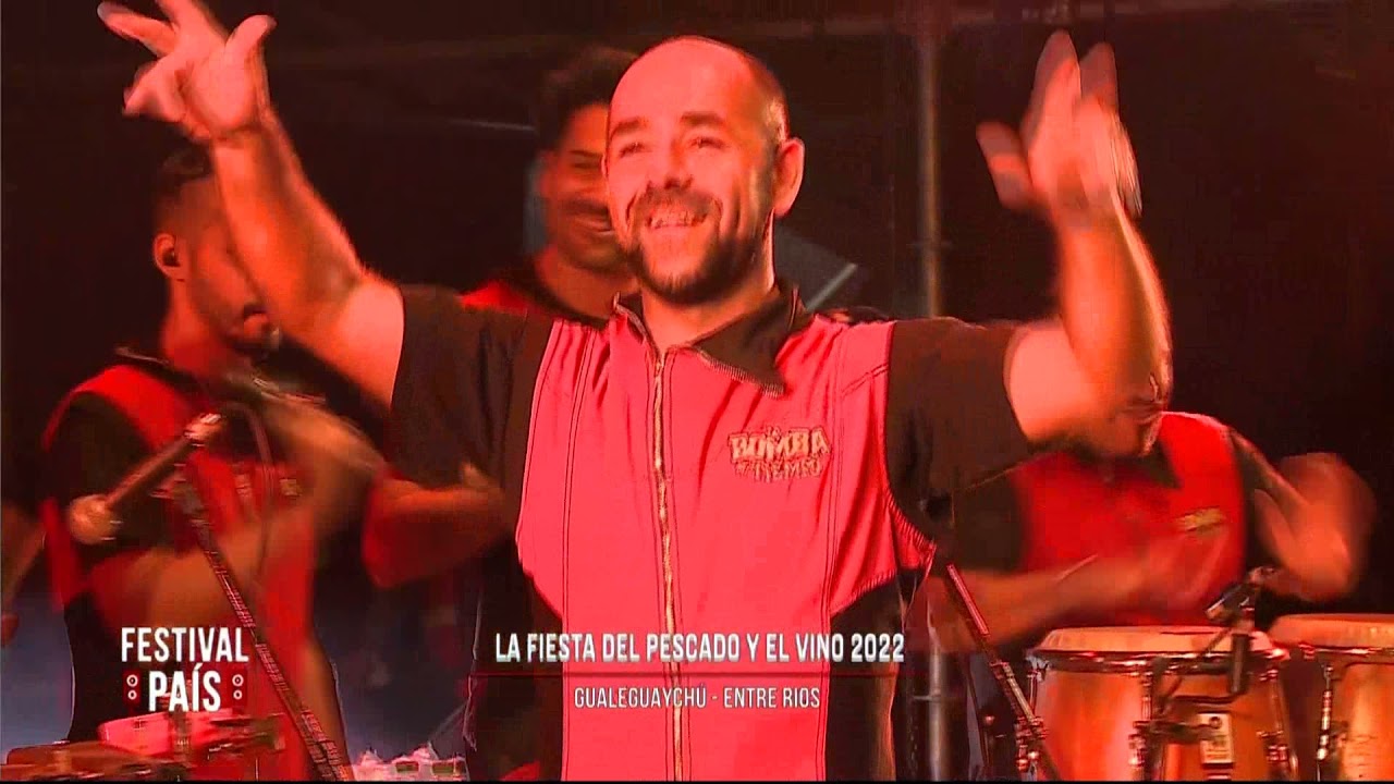 La Bomba de Tiempo en la Fiesta del Pescado y el Vino - Festival País 2022