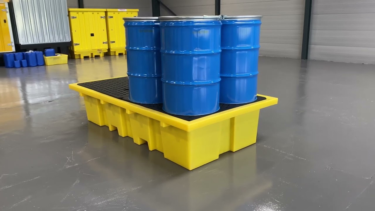 The BP8 - 8 Drum Spill Pallet