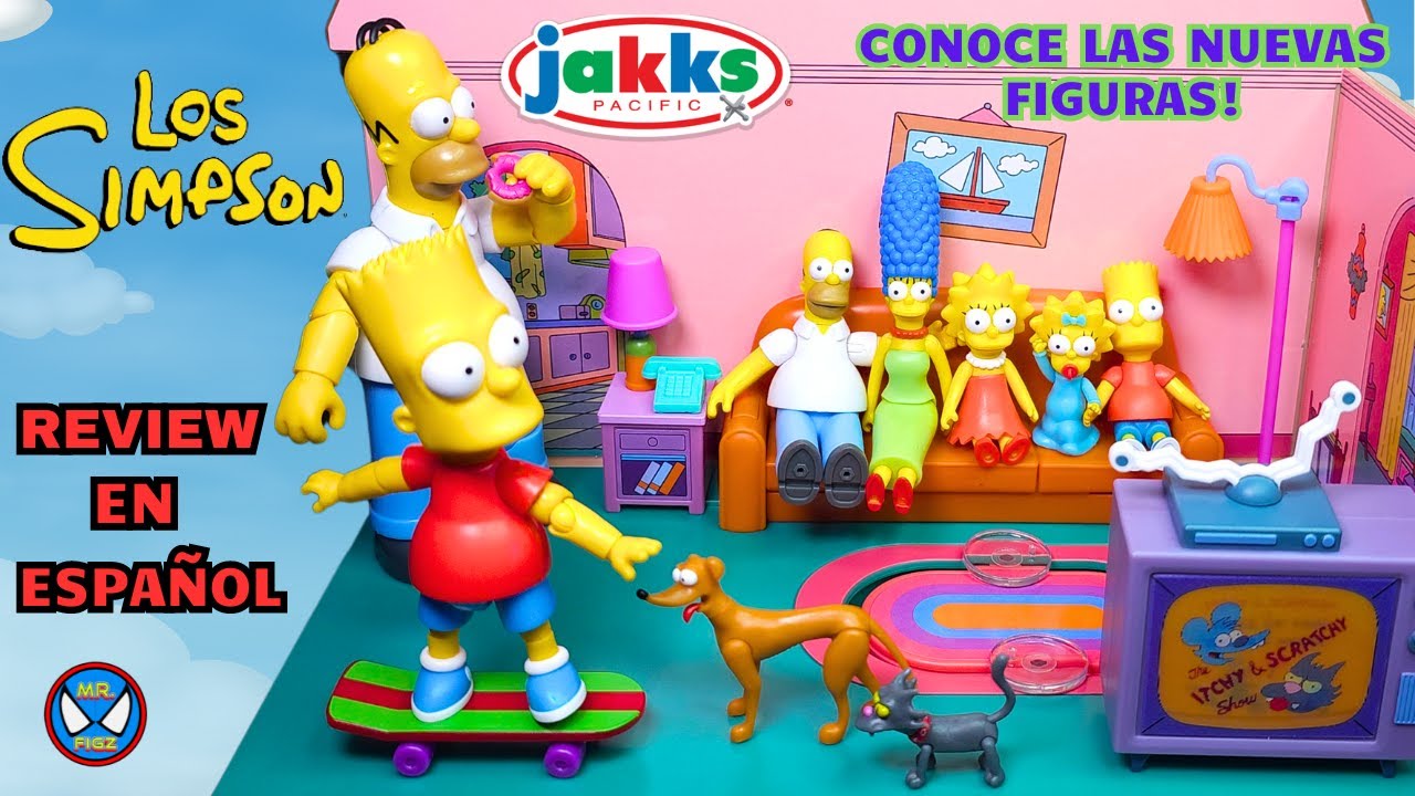 😀LOS SIMPSONS NUEVA COLECCION 2024 DE JAKKS PACIFIC !!