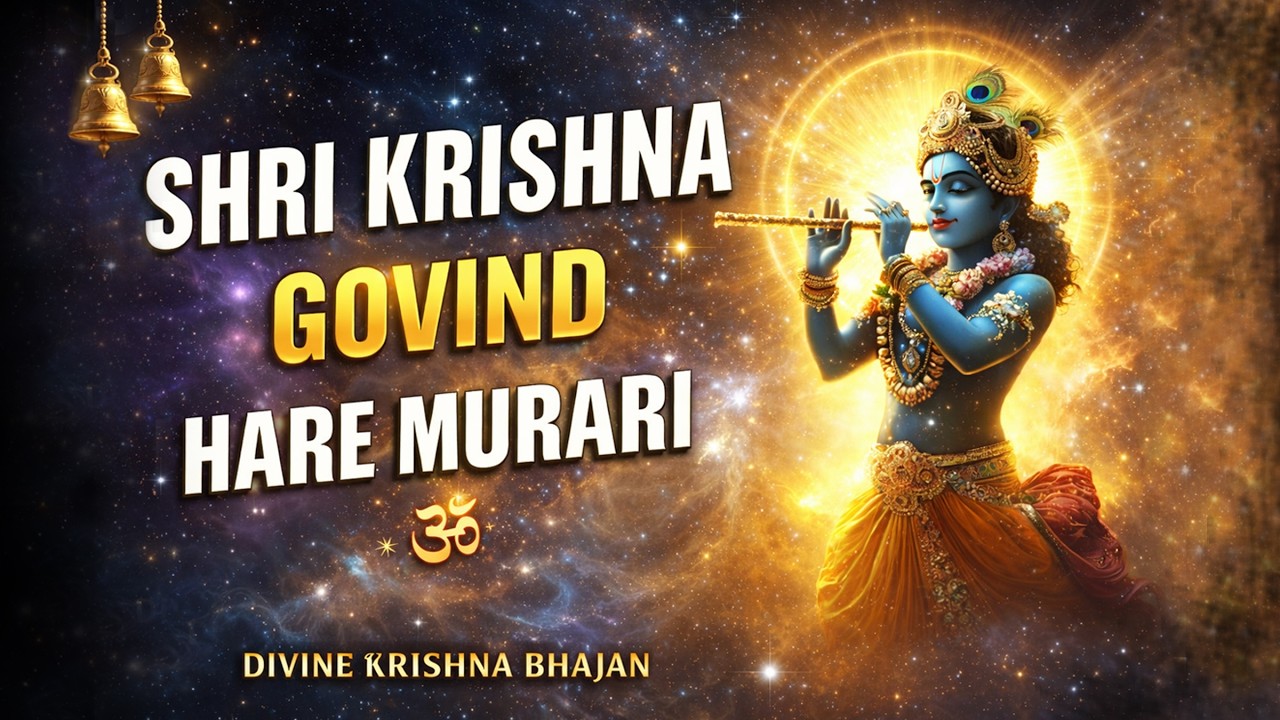 Sri Krishna Govind Hare Murari | Divine Krishna Chant for Peace | Krishna Bhajan Meditation Music