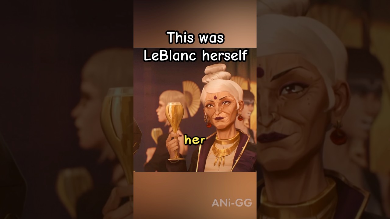 LeBlanc true power explained #arcane #leagueoflegends #gaming  #shorts