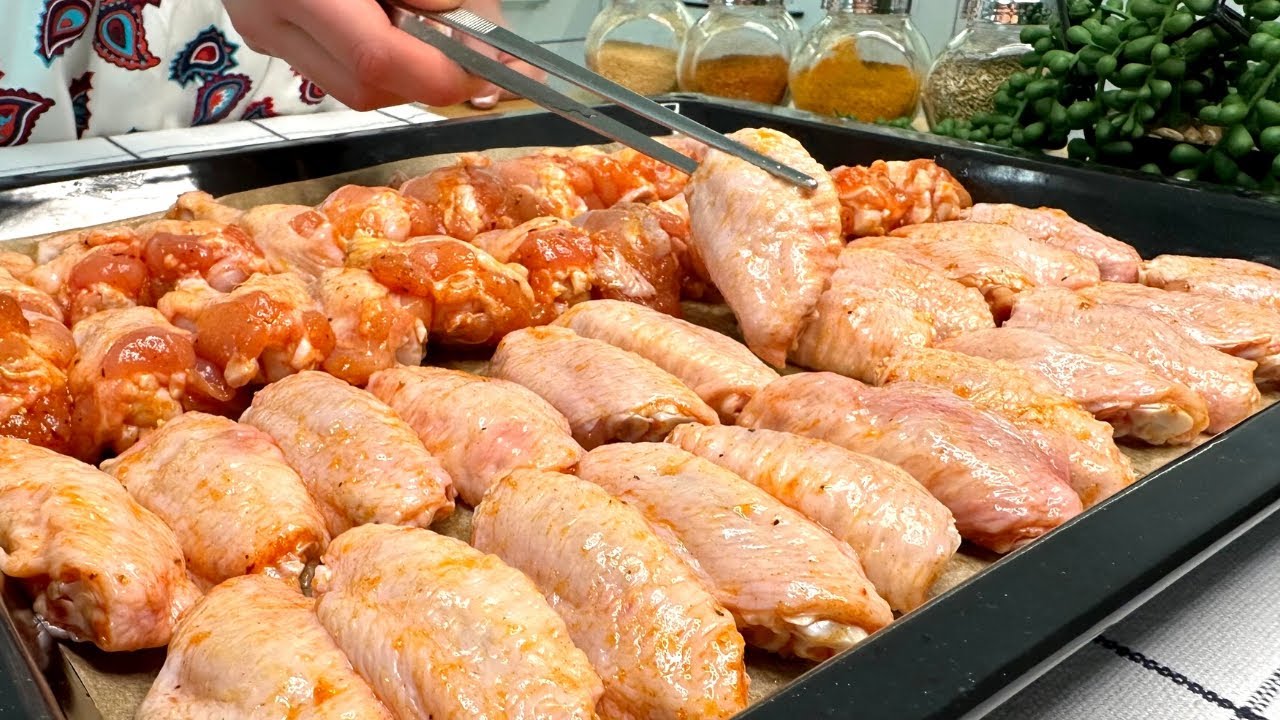 Я больше не жарю куриные крылышки! Даже дети в восторге от блюда!