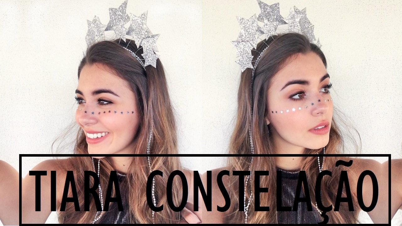 DIY Tiara Constelação para o CARNAVAL