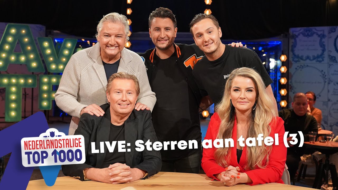 Terugkijken: Sterren aan tafel met René Froger, Danny Froger en Maxim Froger // Sterren NL