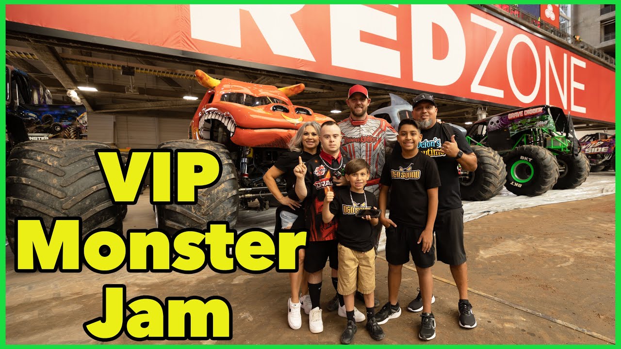 VIP-тур на Monster Jam | Глендейл, Аризона | Семейные видеоблоги D&D