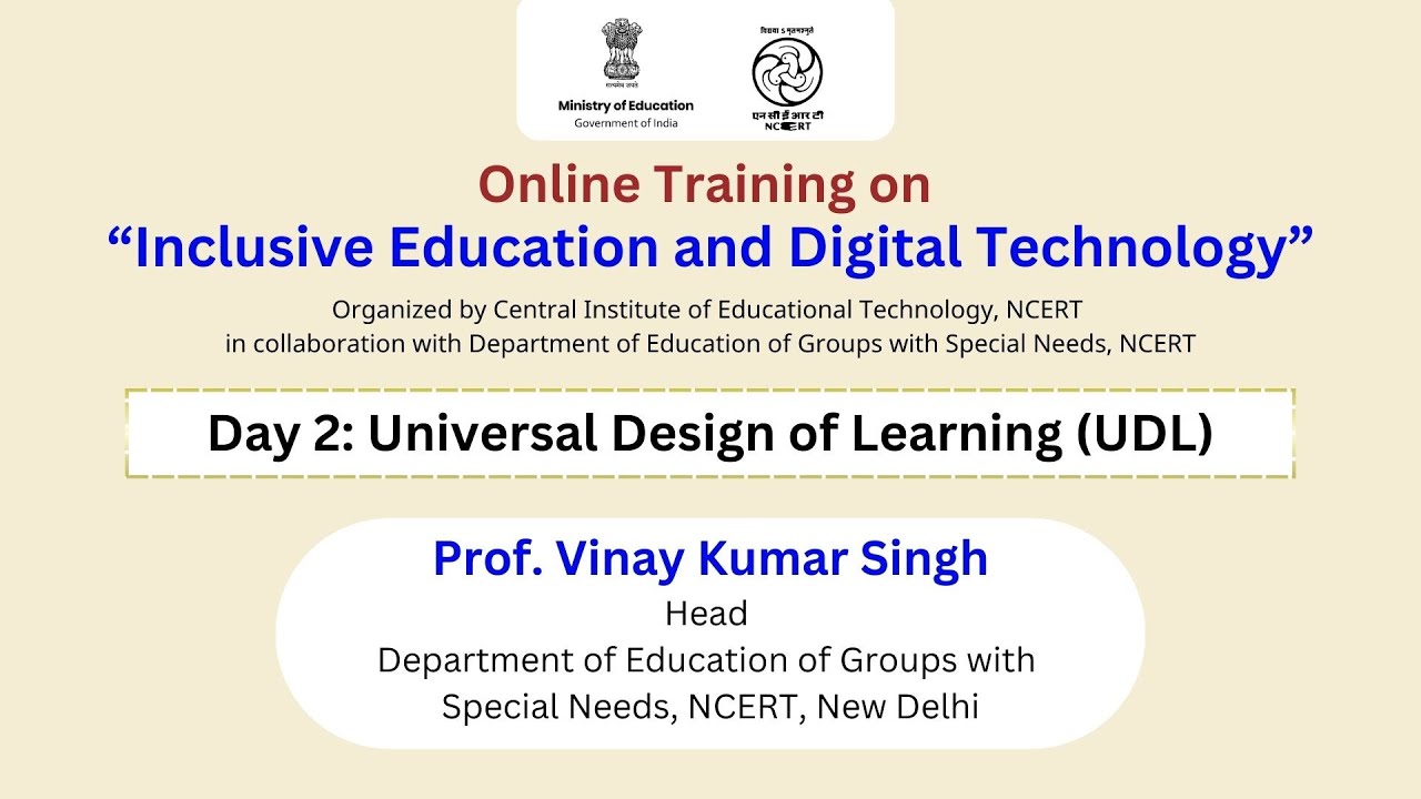 Day 2: Universal Design of Learning (UDL)