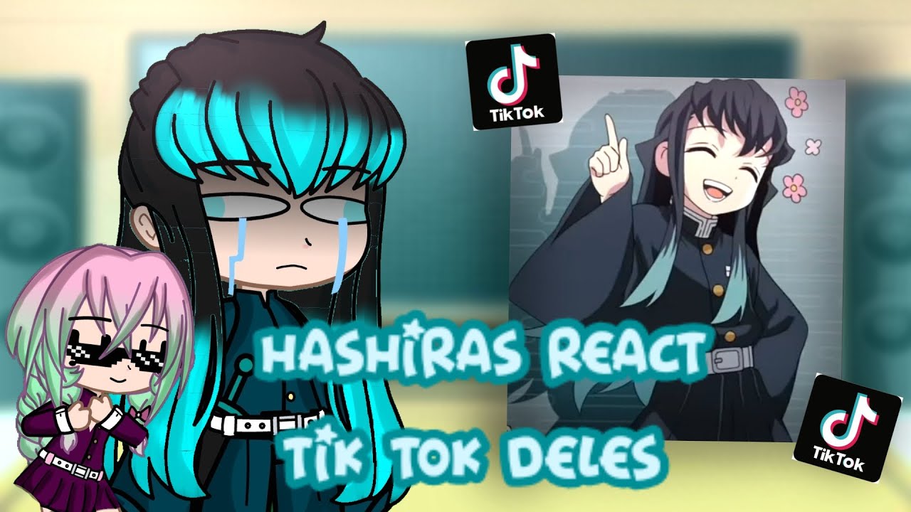 • Hashiras reagindo a Tik Toks deles dançando • || Kny || Gacha Ultra || Não tem parte 2 ^^