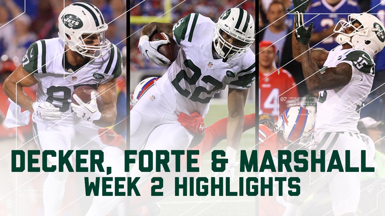 Matt Forte, Brandon Marshall, Eric Decker Combine for 327 Yards & 4 TDs | NFL Wk 2 Player Highlights