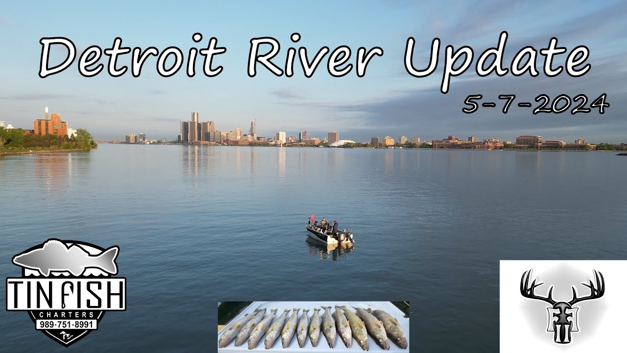 Detroit River Walleye Fishing