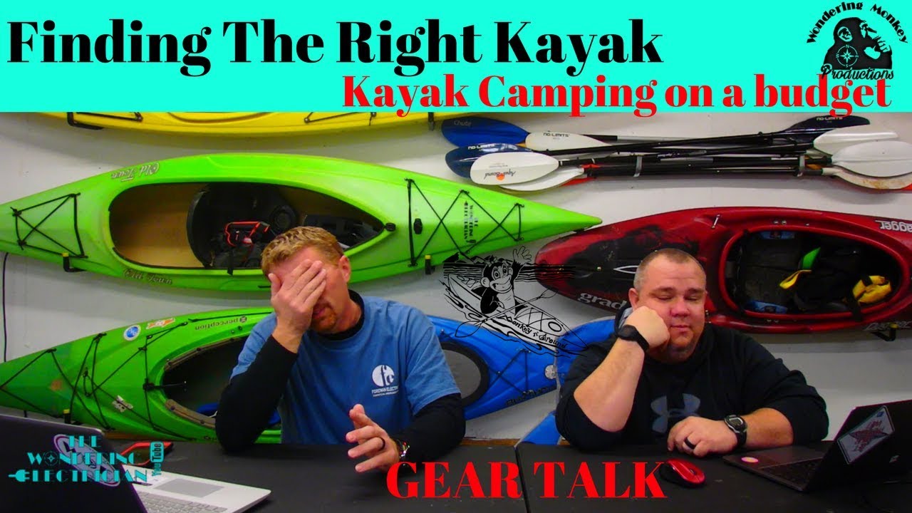 Kayak Camping On A Budget  How To Determine Which Kayak To Take