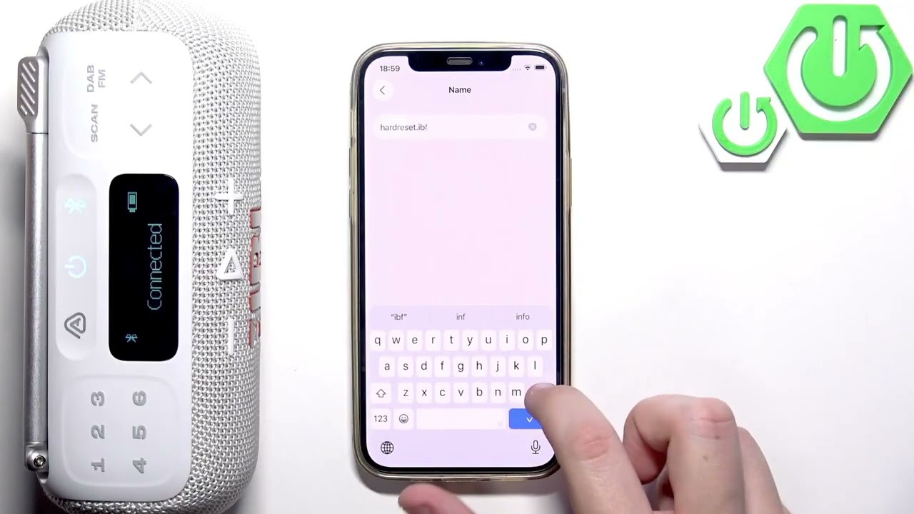 Wie ändere ich den Gerätenamen des JBL TUNER 3 auf dem iPhone?