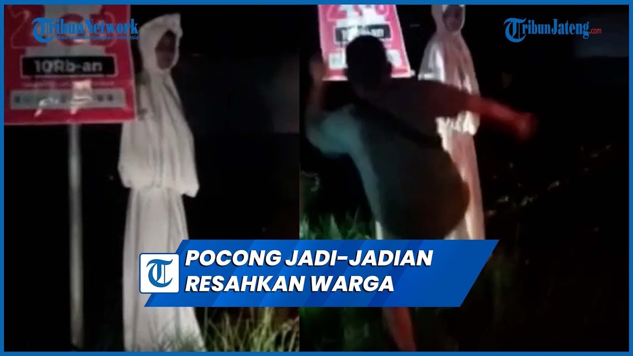 Pocong Jadi-jadian di Demak Resahkan Pengguna Jalan