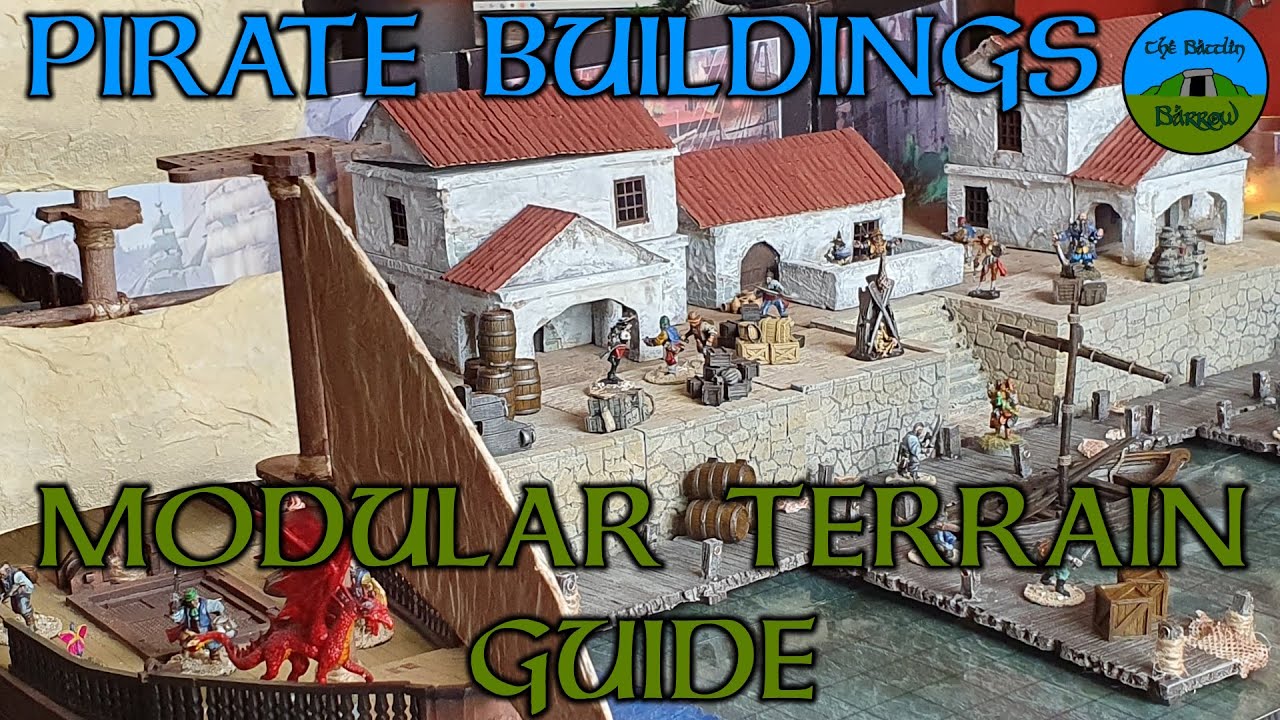 Pirate Buildings Modular Terrain Guide