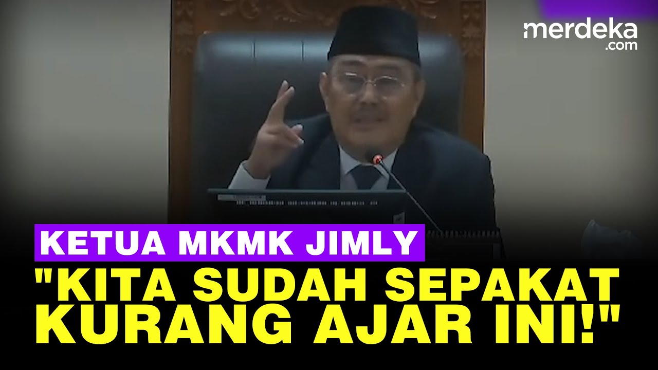 Ketua MKMK Jimly Gregetan Dugaan Pelanggaran Etik Anwar Usman: Kurang Ajar Ini!