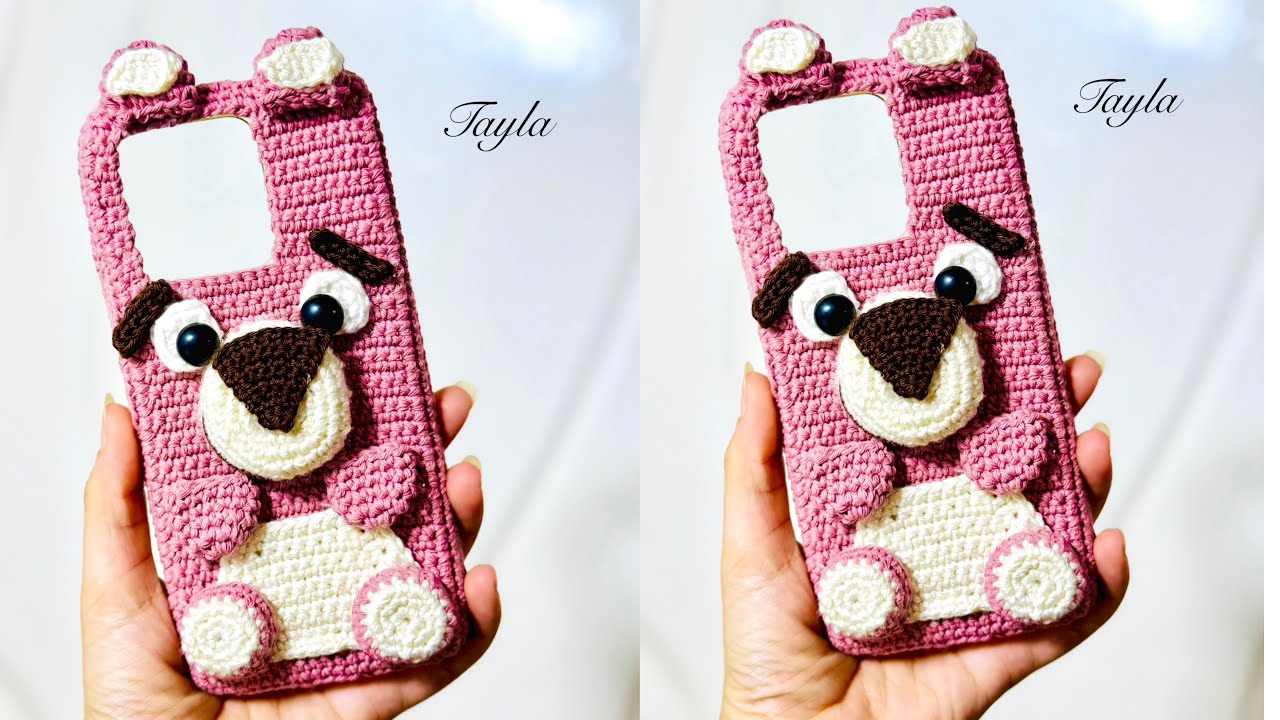 Crochet Phone Case with Stunning Embellishments: DIY Project