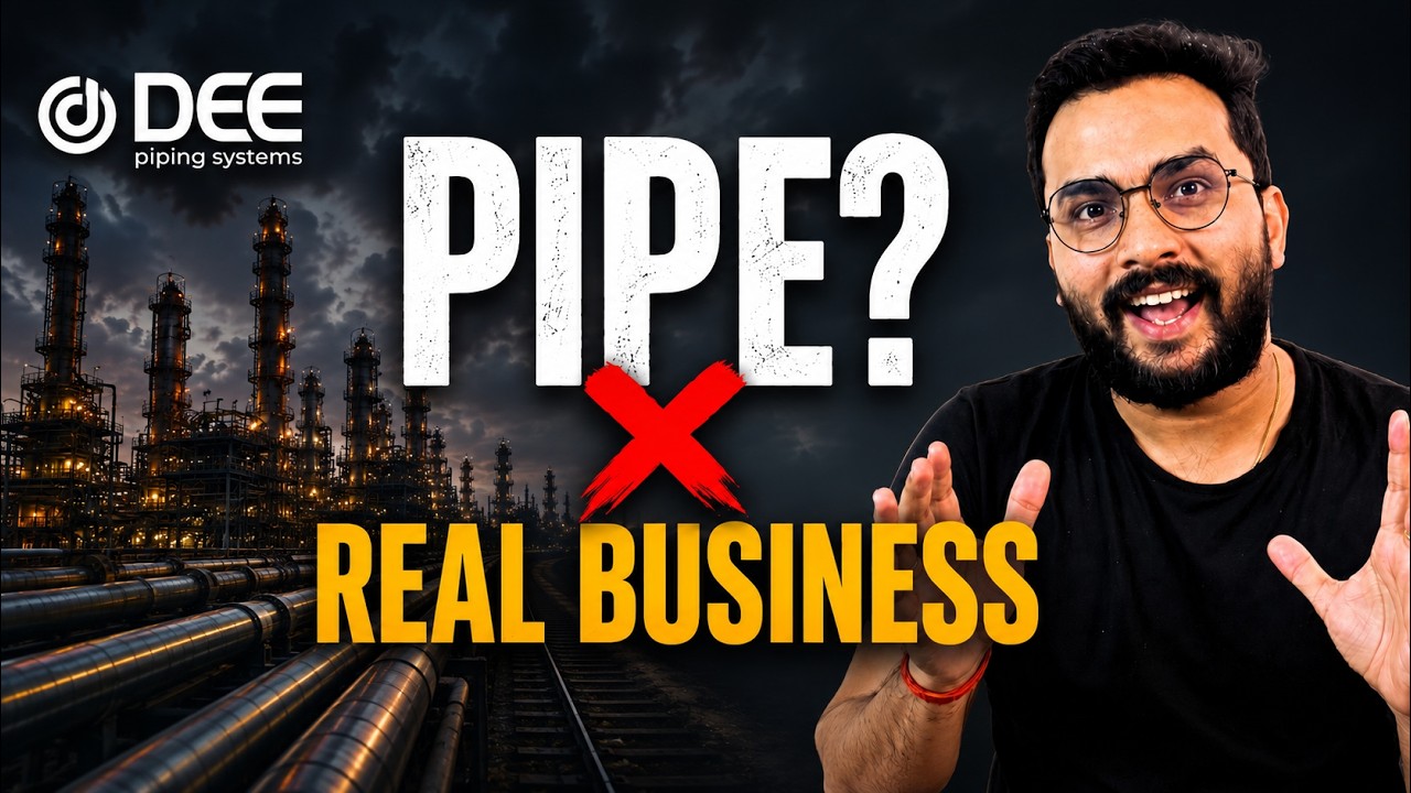 Sabko lagta hai yeh sirf pipe company hai | DEE Development Ltd. | Business Model | Part 1