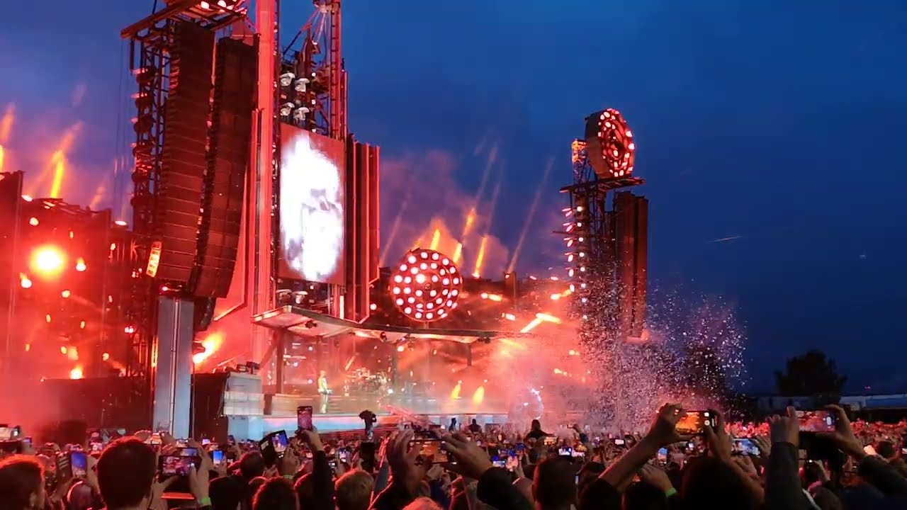 Rammstein - Oslo 2022 Engel, Auslander, Du Riechst So Gut
