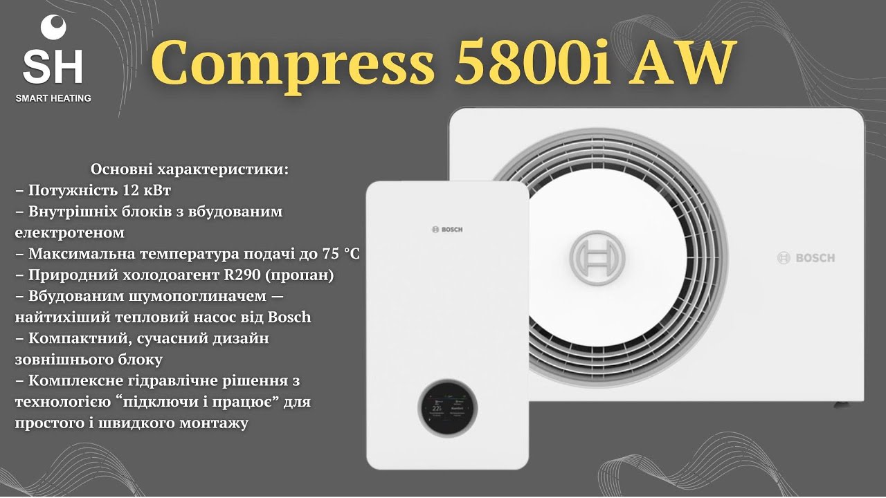 #1 | Перший в Україні Compress 5800i AW на хлодогені R290 (ПРОПАН)