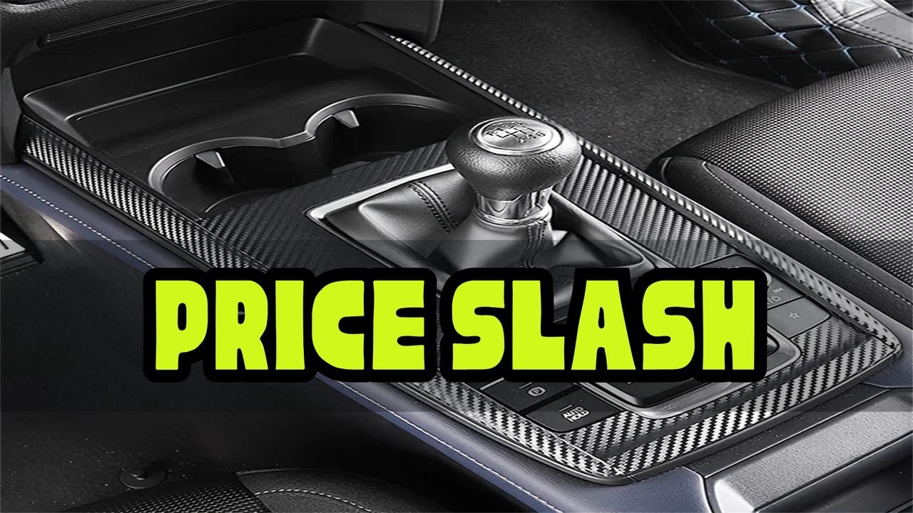 For Mazda CX-30 2019-2023 Interior Central Control Panel Door Handle Carbon Fiber Stickers Decals C