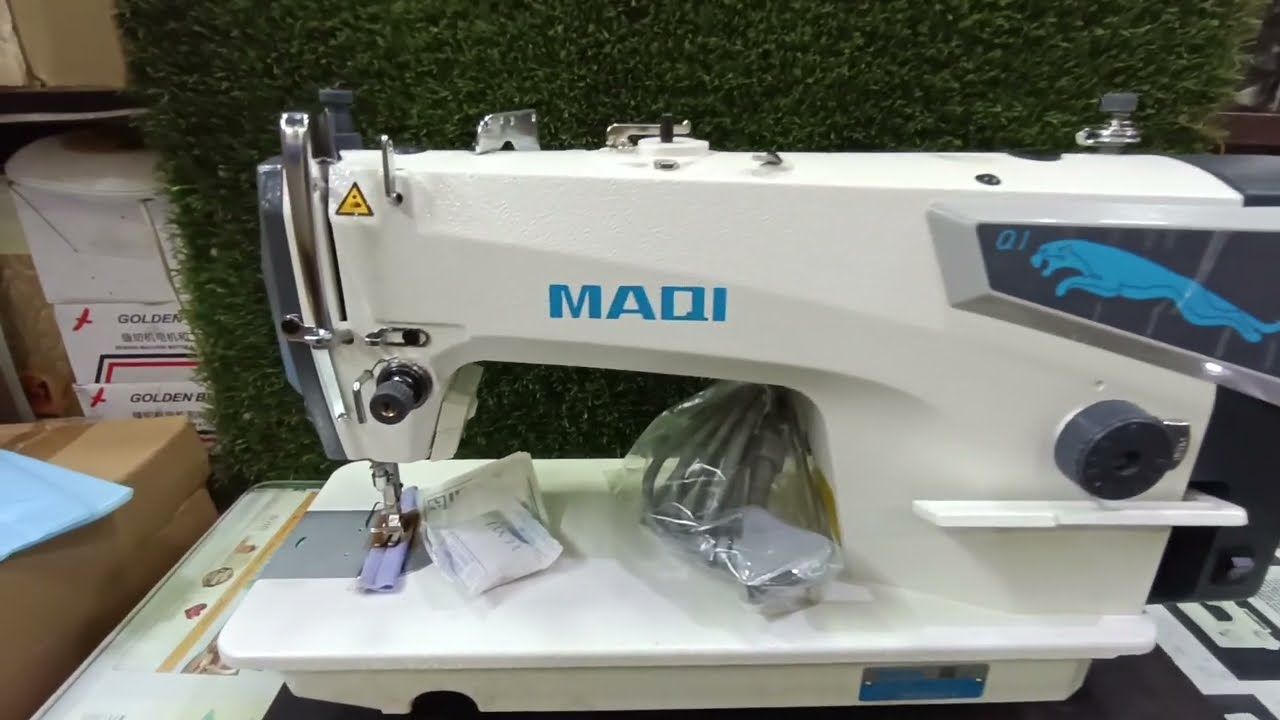 MAQI Q1 INDUSTRIAL SEWING MACHINE UNBOXING