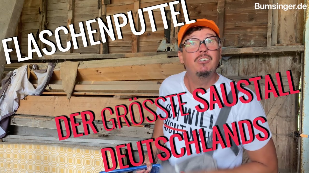Sepp BUMSINGER hat in seinem Bauernhof der größten Saustall Deutschlands