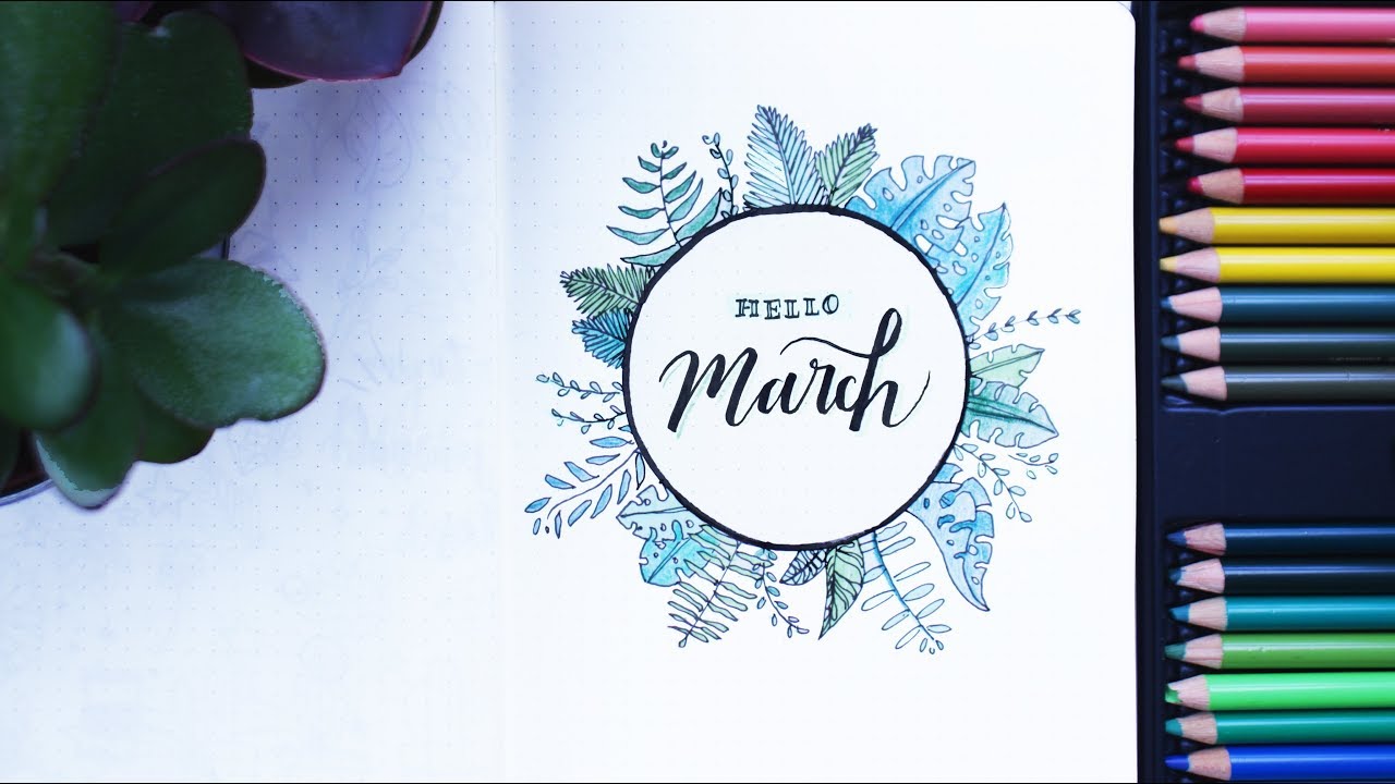 March Bullet Journal | Plan With Me