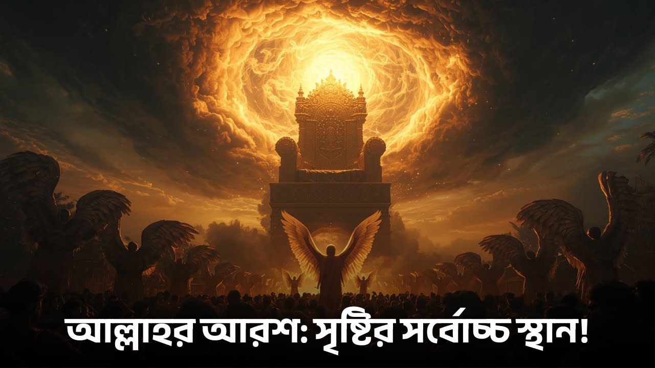 আল্লাহর আরশ কিভাবে স্থাপিত হবে?