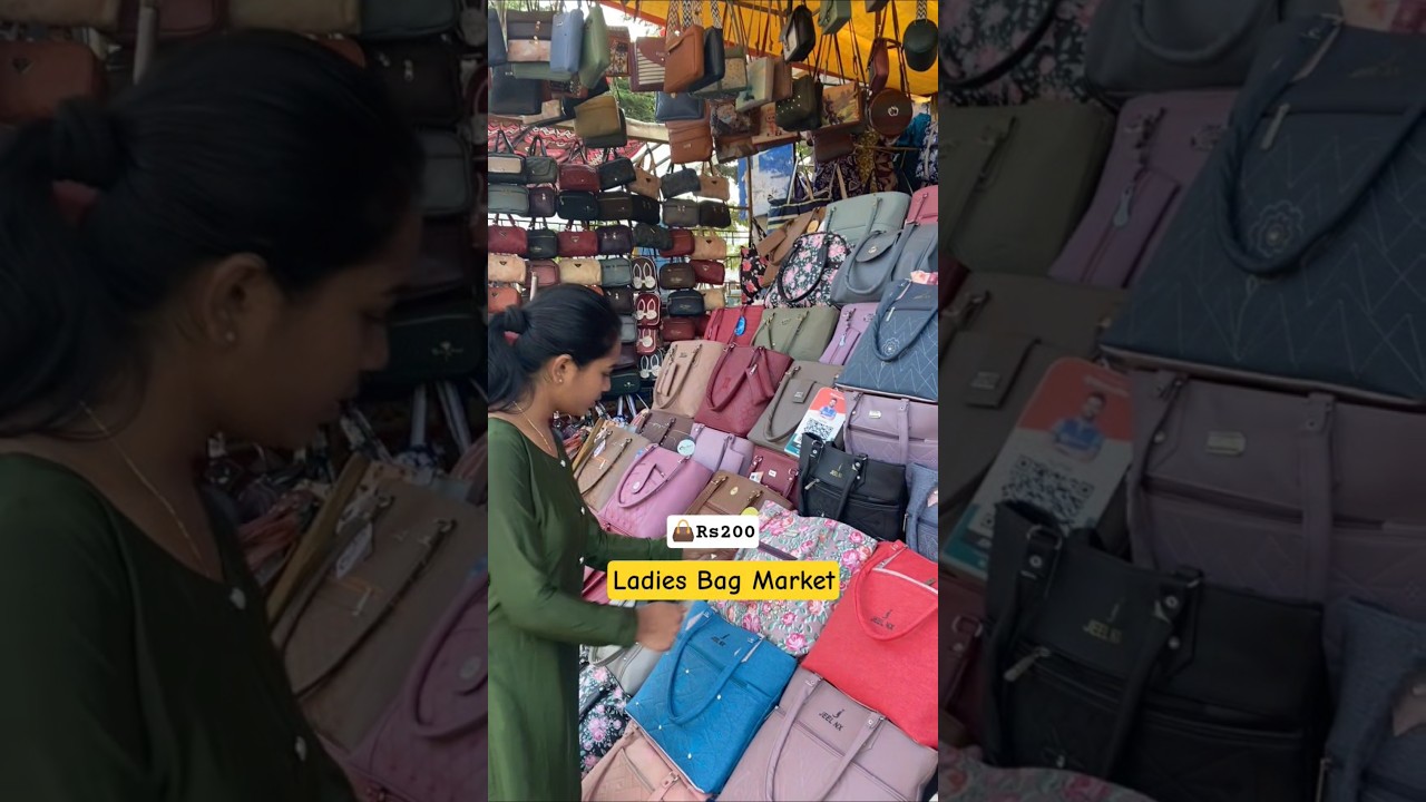 Mysore City Bag Market 👜|