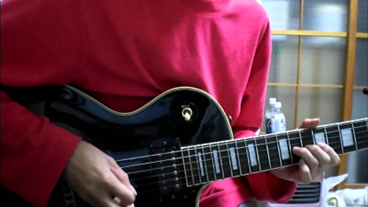 おちゃめ機能をバンドアレンジしてギターで弾いてみた。「shiro-t」