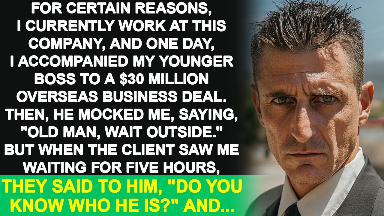I work at a company due to circumstances, and my boss told me to 