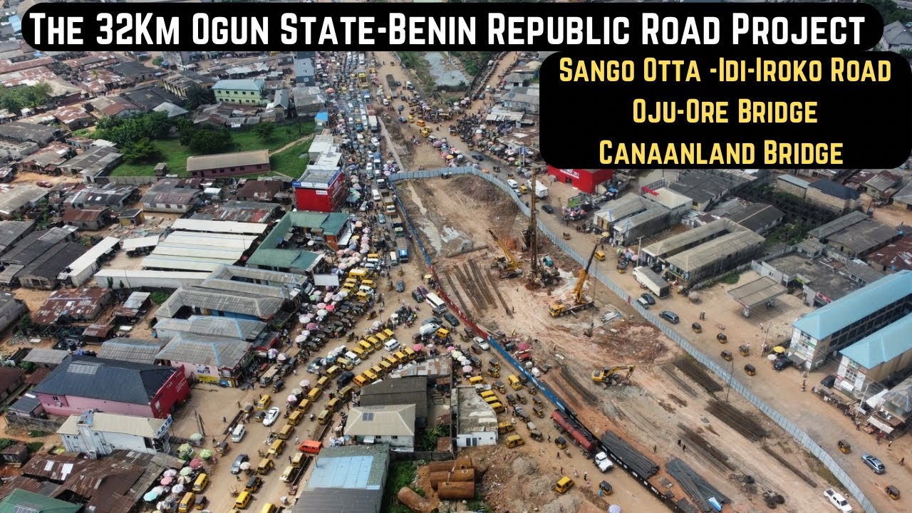 Sango Ota - Idi-Iroko Road Construction Update (Oju-Ore & Canaanland Bridge Construction)