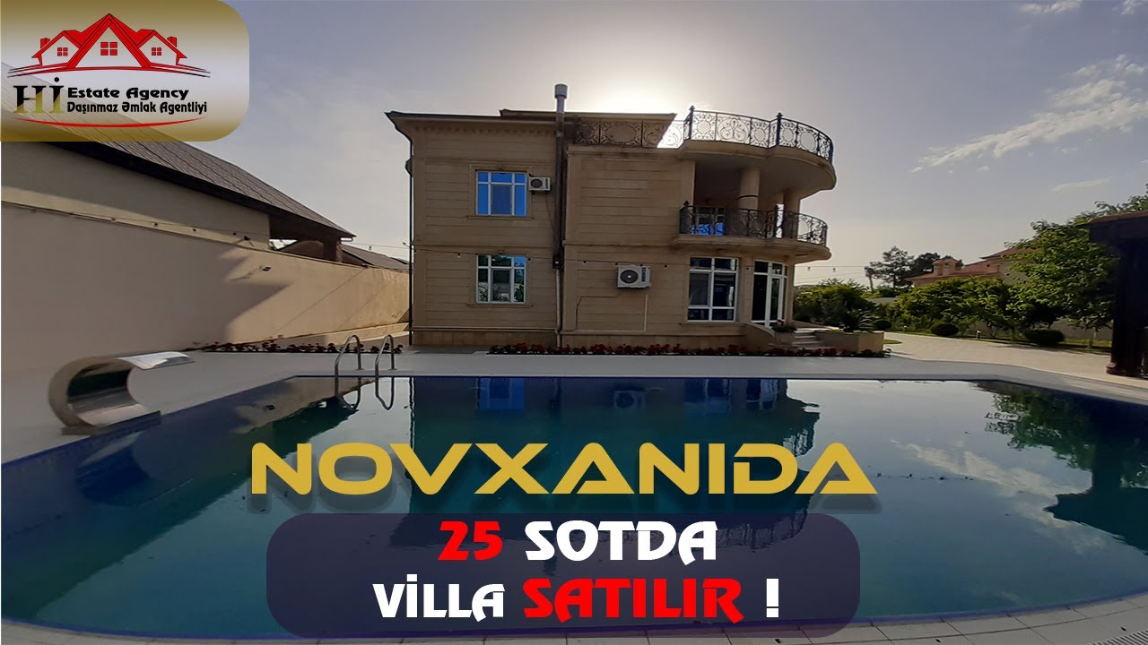 TƏCİLİ ! VILLA SATILIR ! 25 SOTDA ! NOVXANIDA ! Hİ DAŞINMAZ ƏMLAK AGENTLİYİ #shorts #keşfet #fyp