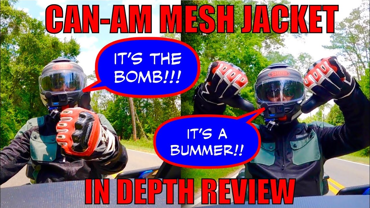 Can-Am Mesh Jacket...is it the Bomb or a Bummer?