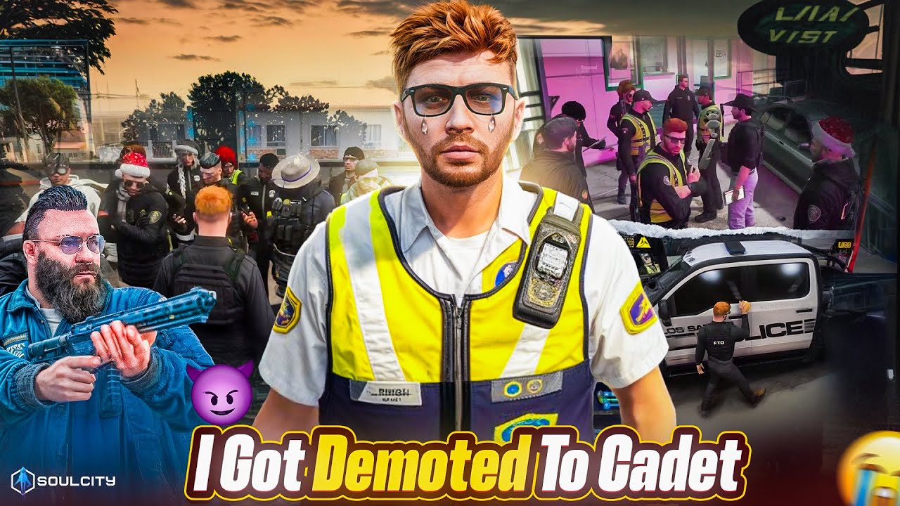 I Got Demoted To Cadet 🥲 ft. @8bitGoldygg| #gta #s8ul #gtarp