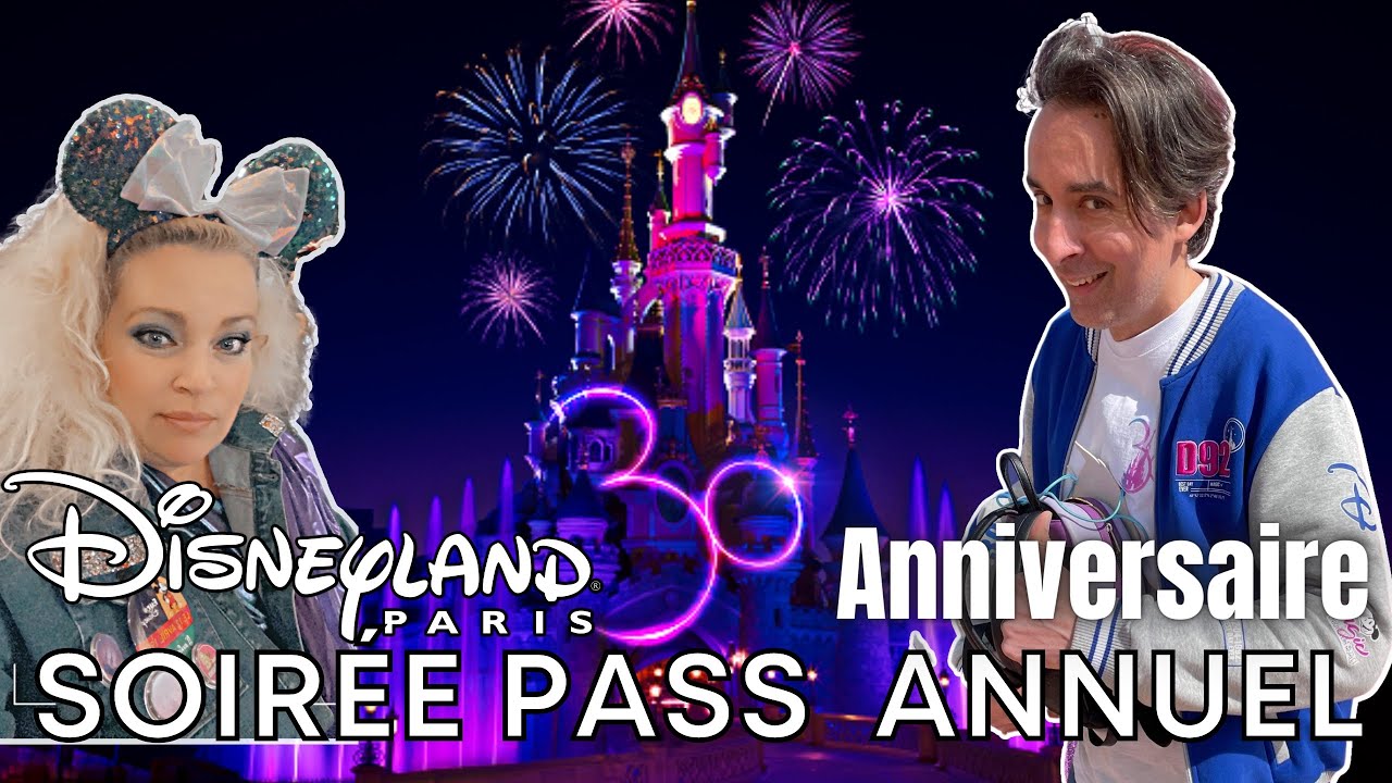 SOIRÉE EXCLUSIVE 30e ANNIVERSAIRE DISNEYLAND PARIS - TOUS LES SHOWS 1992 & PERSOS  RARES