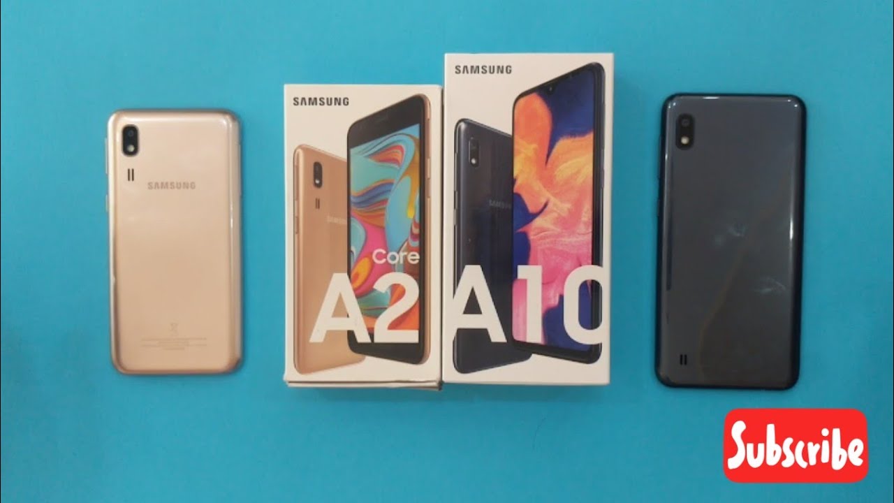 Samsung Galaxy A10 vs Samsung Galaxy A2 Core