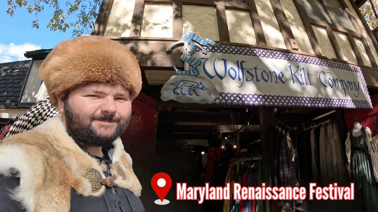 Getting Kilted with Wolfstone Kilt Company - Maryland Renaissance Festival
