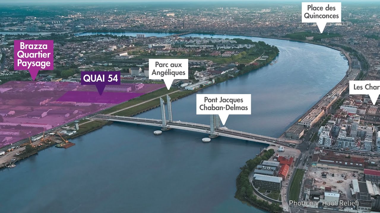 Résidence Quai 54 à Bordeaux - le timelapse