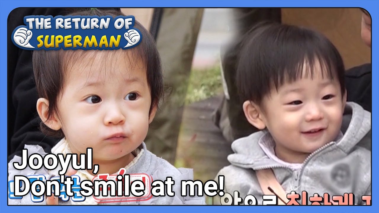 Jooyul, don't smile at me! 😭 (The Return of Superman) | KBS WORLD TV 210627