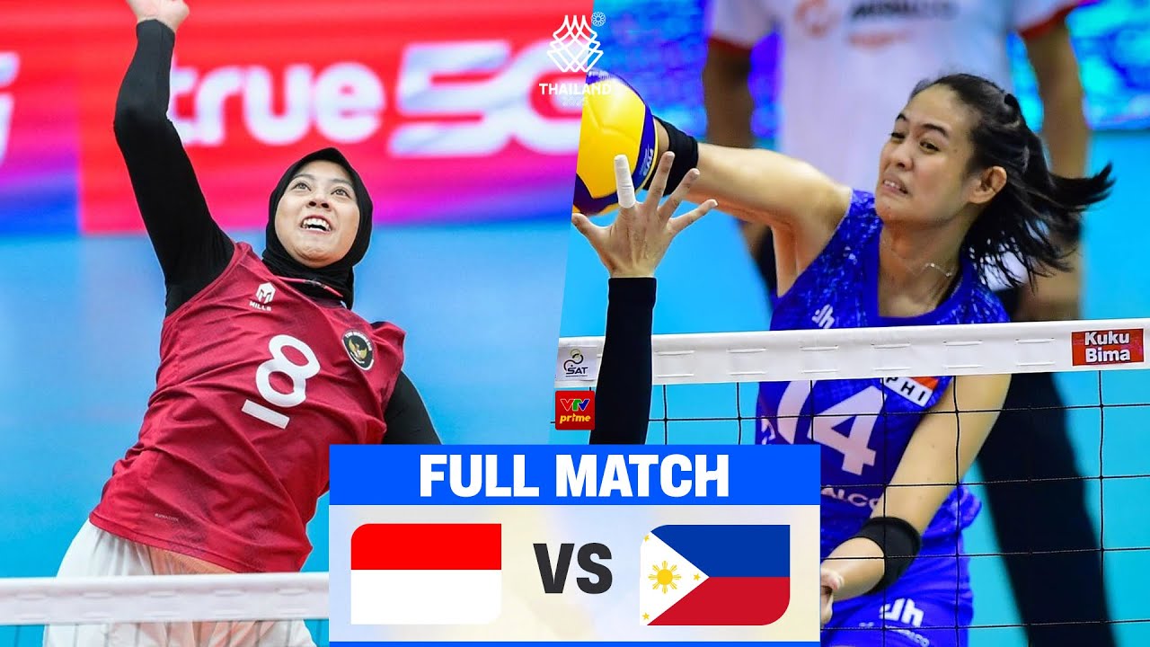 🔴Full HD: Philippines vs Indonesia | Solomon vs Megawati | Women's Volleyball