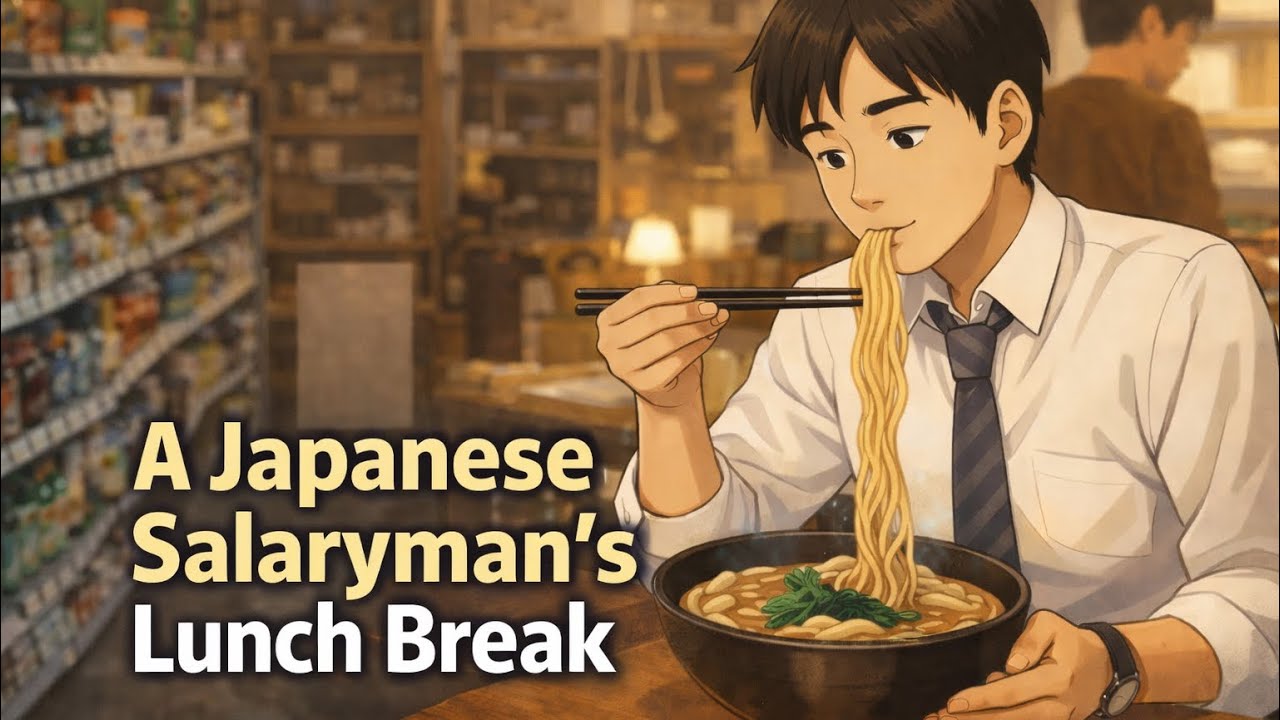 A Japanese Salaryman’s Lunch Break