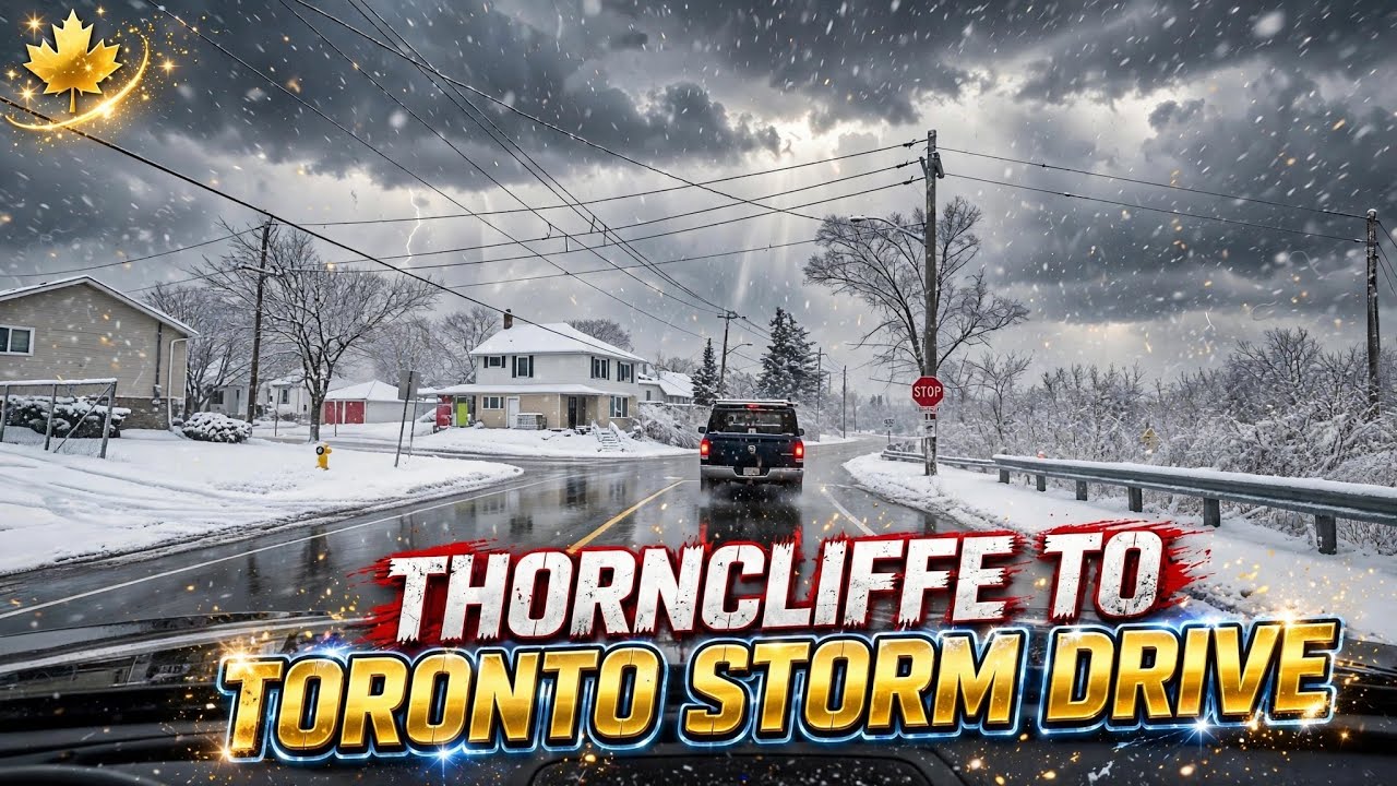 RUSHING TO TORONTO BEFORE THE STORM🇨🇦
