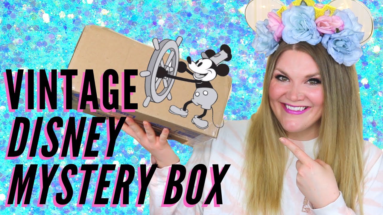 Vintage DISNEY Mystery Box 🧜🏻‍♀️✨🚀Reimagined Dreams Large Box