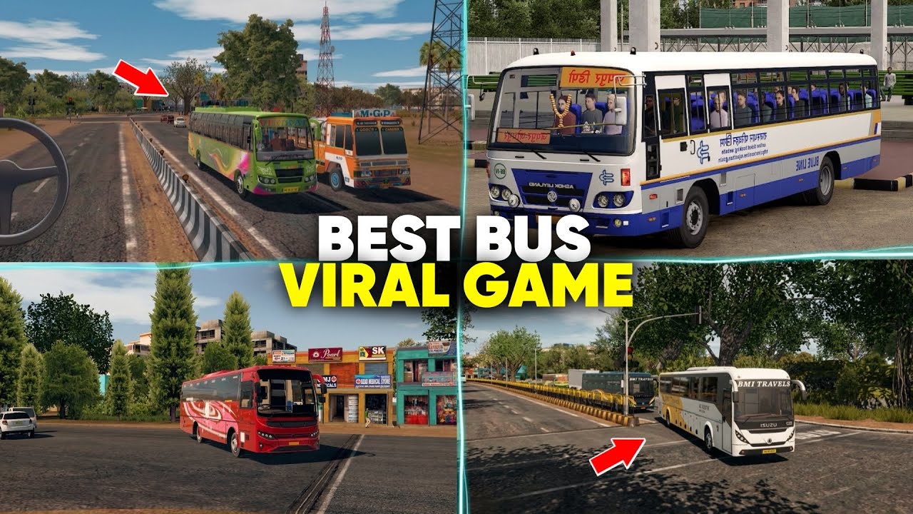 BEST VIRAL BUS GAME 2026🤯 | BUS MASTERS INDIA 🇮🇳!