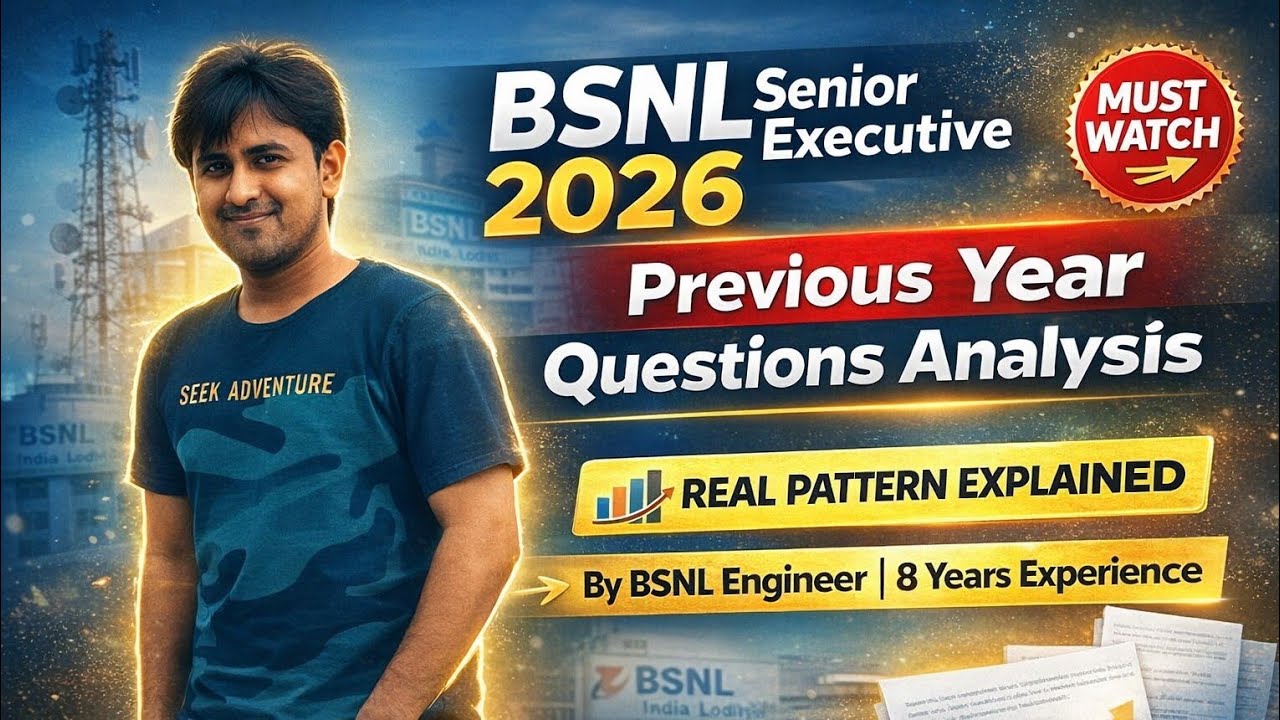 #BSNL senior Executive Previous year question Ananlyis #2026  #Salary in hand