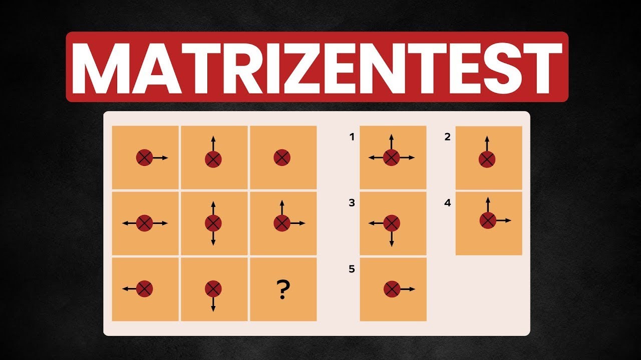 Matrizentest Aufgaben im Einstellungstest 2026 | Einfach erklärt von Plakos