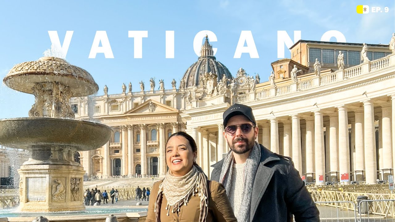 1 dia no MENOR PAÍS DO MUNDO: Basílica de São Pedro e Museus do Vaticano. EP. 9